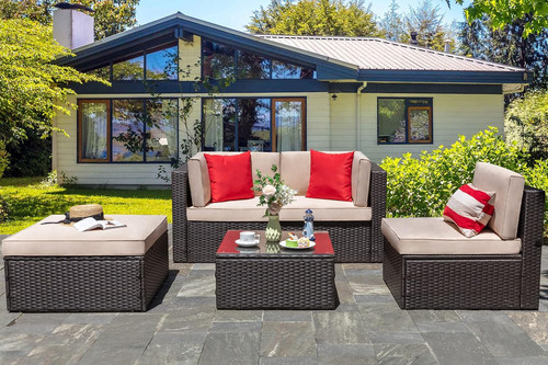 Piece patio furniture sets - furniture,
