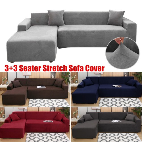 Stretch sectional couch - sectional, covers